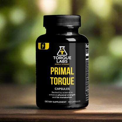 PRIMAL TORQUE™ For Strength, Fat Loss, & Testosterone Support