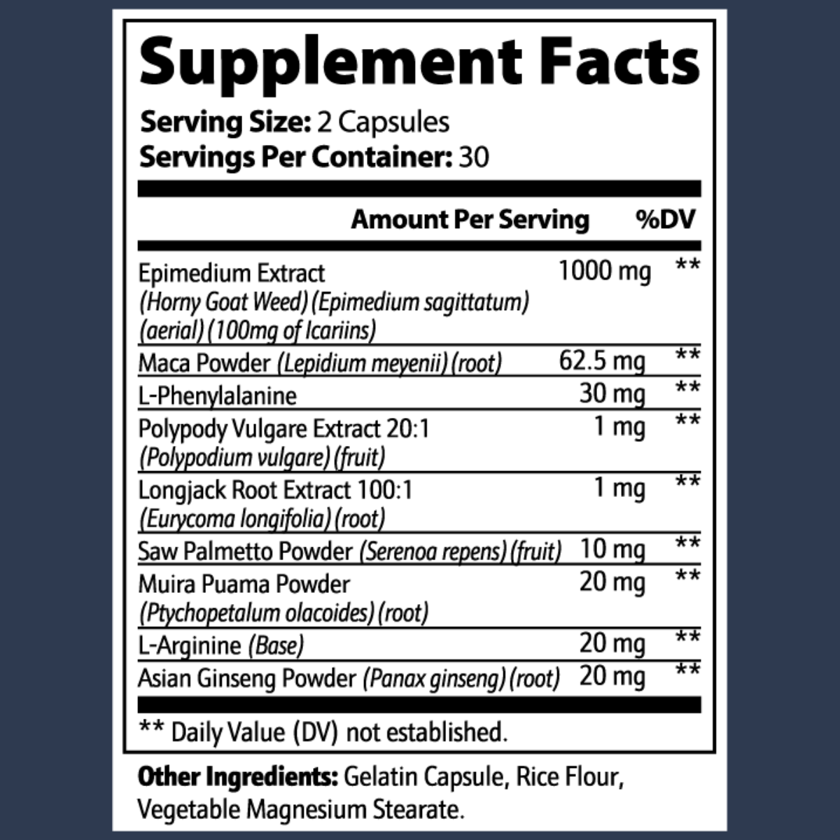 Libido Plus (Extra Strength)